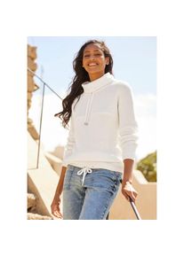 Heine , Rollkragenpullover »Troyer« , beige , reine Baumwolle