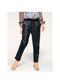 Heine, Unisex, Heine Lederhose, schwarz, 48, Normalgr&ouml;ssen, Normale Leibh&ouml;he