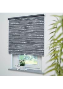 Liedeco Springrollo &raquo;Springrollo mit Dekor, lichtdurchl&auml;ssig, Sahara, &laquo; Lichtschutz Perlreflex-beschichtet ohne Bohren freih&auml;ngend Dekorrollo Hergestellt...