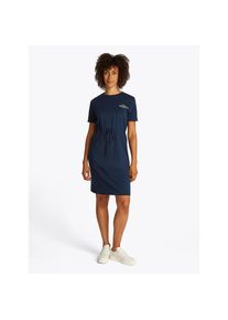 Tommy Hilfiger, Unisex, Shirtkleid &raquo;HILFIGER TEE DRESS&laquo; mit Logo, schwarz night navy, XS (34), N-Gr, Shirtkleid von Tommy Hilfiger