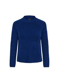 Pieces , Rundhalspullover »PCELLEN LS O-NECK KNIT NOOS BC« , blau , Strickpullover von Pieces