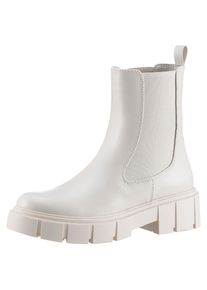 Aniston SHOES , Chelseaboots , Stiefelette mit Stretcheinsätze - NEUE KOLLEKTION! schmale Form , beige , Cooler Chelseaboots mit beidseitigem...