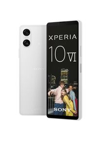 Sony, Smartphone &raquo;Xperia 10 VI&laquo; weiss, wei&szlig;, Dieses Sony Handy ist nach IP65/68 wasser- und staubdicht und sein Display besteht aus robustem Corning 
