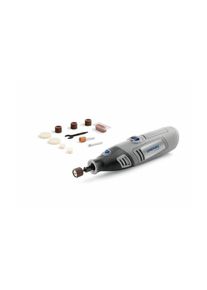 Dremel , Elektro-Multifunktionswerkzeug »7750-10«, (Set), Funktionen: Bohren; Fräsen; Gravieren; Polieren; Schleifen; Trennen , grau , 4,8 V Akku...