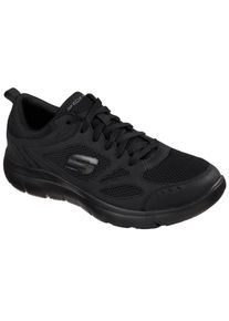 Skechers , Damen , Sneaker »Summits-South Rim« , Freizeitschuh, Halbschuh, Schnürschuh im modernen Materialmix , schwarz , Sneaker mit Memory Foam
