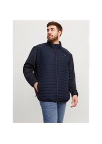 Jack & Jones PlusSize Jack & Jones PlusSize , Hybridjacke »JJEMULTI QUILTED COLLAR NOOS PLS«, mit Kapuze , blau , Hybridjacke von Jack & Jones