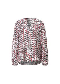 Fynch-Hatton , Schlupfbluse, mit Allover-Muster , rot , Schlupfbluse von Fynch-Hatton