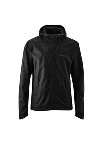 Gonso , Damen , Fahrradjacke »Save Light« Herren Regenjacke wind- und wasserdicht, Radjacke mit Kapuze , schwarz , Weite Passform