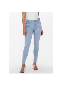 Only , Skinny-fit-Jeans »ONLPOWER MID PUSH UP SK DNM AZG944 NOOS« , blau , Skinny-Fit Jeans für eine schlanke Silhouette und optisch längere Beine