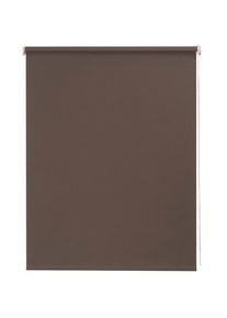 Seitenzugrollo »Uni« verdunkelnd energiesparend mit Bohren 1 Stück , braun , SUNLINES , Obermaterial: 100% Polyester