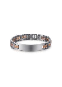 Firetti , Gliederarmband »Schmuck Geschenk XYLO« , braun , Stylisches Gliederarmband mit Holzeinlage