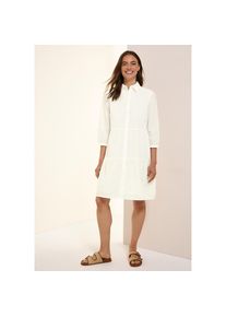 Cecil , Midikleid, mit Lochstickerei und Volants , weiss , Sommerkleid von Cecil