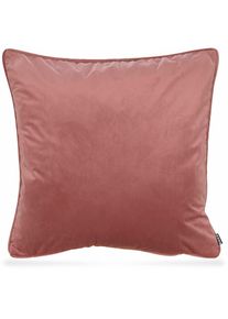 HOCK Dekokissen »Nobile Samt«, Kissenhülle mit Füllung, 1 Stück , rosa , H.O.C.K.