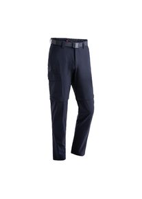 Maier Sports , Damen , Funktionshose »Torid slim zip« Herren Wanderhose, zipp-off Outdoor-Hose, 4 Taschen, Slim Fit , blau , Funktionale,...