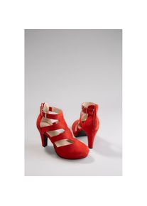 Aniston SHOES , Sandalette, Sandale, Sommerschuh, Abendschuh - NEUE KOLLEKTIOIN , orange , Elegante Sandalette aus der neuen Aniston Schuhkollektion