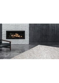 Lederteppich »Rocket 110 - Fellteppich« rechteckig 8 mm Höhe Patchwork - echtes Leder, Einzel Unikate, Metallische Applikationen , bunt , Kayoom ,...