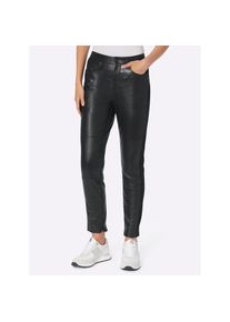 Heine , Lederhose , schwarz , Lamm-Nappa
