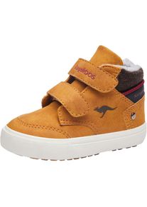 KangaROOS , Jungen , Sneaker »KaVu Primo V« mit Klettverschluss , gelb , Stylischer Sneaker von KangaROOS mit Klettverschlüsse