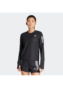adidas Performance , Laufshirt »OTR B LS« , schwarz , Dieses Running-Longsleeve ist teilweise aus recycelten Materialien hergestellt.