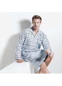 ISA Bodywear , Damen , Nachthemd »9871« , blau , Karomuster