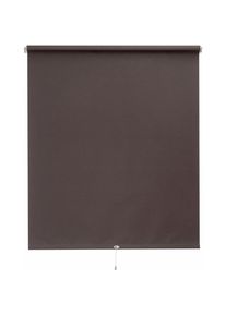 Springrollo »Uni« Lichtschutz mit Bohren 1 Stück , braun , sunlines , Obermaterial: 100% Polyester