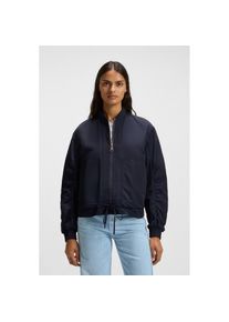 BOSS Orange, Unisex, BOSS Orange Bomberjacke &raquo;Pirosa Premium Unisexmode&laquo; mit sch&uuml;tzendem Finish, dunkelblau 408, 36, Leichte Jacke von BOSS Orange 