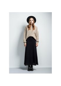 Melrose, Unisex, Midirock, schwarz, 46, Eleganter Midirock