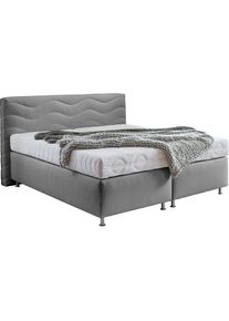 Boxspringbett »Sigma« , grau , Westfalia Schlafkomfort