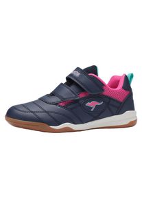 Kangaroos , Sneaker »Backyard 2.0 V«, Indoorschuh, Hallenschuh , blau , Vielseitiger Sneaker von Kangaroos mit Klettverschluss