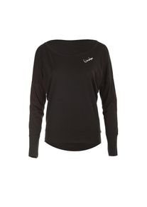 WINSHAPE , Damen , Langarmshirt »MCS002« Ultra leicht , schwarz , Lässiger Schnitt mit viel Bewegungsfreiheit