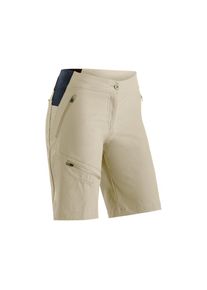 Maier Sports, Unisex, Outdoorhose &raquo;Inara Short Vario&laquo; Unisex Shorts, kurze Wanderhose, Outdoor-Hose, 4 Taschen, Regular Fit, hellbraun, 38, 