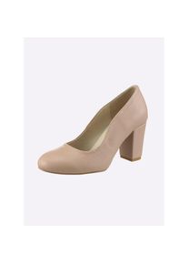 Andrea Conti, Unisex, Pumps, beige, 39, aus Synthetikmaterial in Nappa-Optik