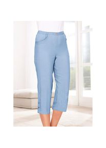 Classic Basics, Unisex, Caprihose, hellblau, 40, Normalgr&ouml;ssen, Capri-Hose mit 2 Taschen im Vorderteil