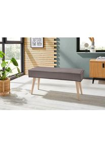 Eckbank »Lungo«, Frei im Raum stellbar , grau , exxpo - sofa fashion