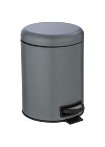 Kosmetikeimer »Leman«, 5 Liter, BxTxH: 21x28x24 cm , grau , Wenko