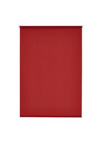 Seitenzugrollo »Klemmfix-Rollo« Lichtschutz ohne Bohren 1 Stück , rot , K-home , Obermaterial: 100% Polyester