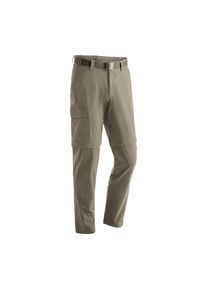 Maier Sports , Jungen,Damen , Funktionshose &raquo;Torid slim zip&laquo; Herren Wanderhose, zipp-off Outdoor-Hose, 4 Taschen, Slim Fit , beige , Funktionale,...