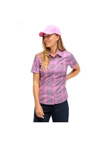 Maier Sports , M&auml;dchen,Damen , Karobluse mit Hemdblusenkragen , rosa , Modische Bluse von Maier Sports