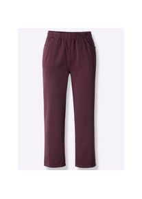 Classic Basics , Damen , Caprihose , lila , Capri-Hose mit Taschen