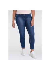 KjBRAND , 5-Pocket-Jeans »Hose Fanni Skinny«, ideal für schlanke Beine , blau , Sehr elastische, klassische 5-Pocket Röhre