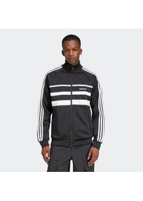 adidas originals , Outdoorjacke »FIRST TT« , schwarz-weiss , Dieses Track Top ist teilweise aus recycelten Materialien hergestellt.