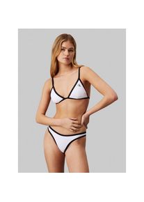 Calvin Klein Swimwear , Bikini-Hose »CHEEKY BIKINI«, mit CK-Logodruck , weiss , Bikini-Hose von Calvin Klein Swimwear