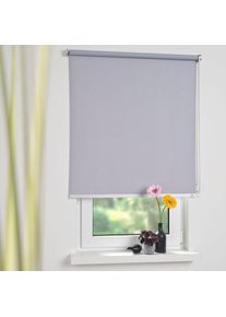 Sch&ouml;ner Wohnen Kollektion Seitenzugrollo &raquo;Kettenzugrollo Verdunklung&laquo; verdunkelnd freih&auml;ngend , grau , SCH&Ouml;NER WOHNEN-Kollektion , Obermaterial: 95% Polyester, 5% Metall