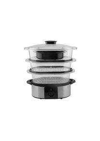 ohmex , Dampfgarer »Dampfgarer OHM-STC-1103«, 800 W , silberfarben , Alle abnehmbaren Teile sind spu?lmaschinenfest
