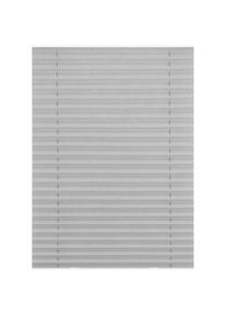 Dachfensterplissee »Haftfix« Lichtschutz ohne Bohren verspannt Crush-Optik, mit Saugnapf , grau , LICHTBLICK ORIGINAL , Obermaterial: 100% Polyester