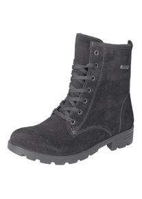 Ricosta , Kinder,Jugendliche , Schnürstiefel »Disera WMS: normal« Bikerboots, Winterstiefel, Boots mit Blockabsatz , schwarz , Modischer Stiefel...