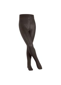Falke, Herren, Falke Strickstrumpfhose &raquo;Comfort Wool&laquo; blickdicht, leichte, w&auml;rmende Merinowolle aussen, schwarz braun, 152/164, Kinderstrumpfhose von 