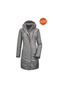 Killtec, Unisex, Parka &raquo;Alisi&laquo;, anthrazit, 42, abzippbare, weitenregulierbare Kapuze