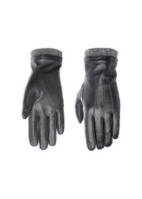 Pearlwood, Unisex, Pearlwood Lederhandschuhe &raquo;Daisy&laquo; Touchscreenf&auml;hig - mit 10 Fingern bedienbar, Ziern&auml;hte, schwarz, 7.5, Unisex Lederhandschuhe von 