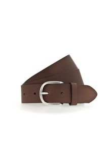 Mustang , Ledergürtel, Mit geprägtem -Logo auf der Schlaufe, 3,5 cm , braun